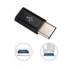 Adaptador USB Tipo C 3.1 macho para Micro USB fêmea HDTeck