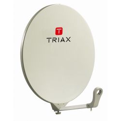 Triax DAP 710 Antena parabólica 70cm RAL 1013 Branco