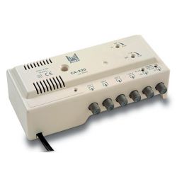 Alcad CA-220 Central amplificadora TV+FI 4 Salidas (24Vdc)