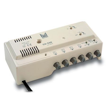 Alcad CA-220 Amplificateur TV + FI 4 sorties (24Vdc)