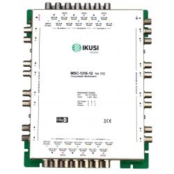 Ikusi MSC-1316 Cascadable multiswitch 13 inputs 16 outputs -12 dB