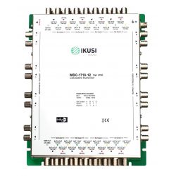 Ikusi MSC-1716 Cascadable multiswitch 17 inputs 16 outputs -12 dB