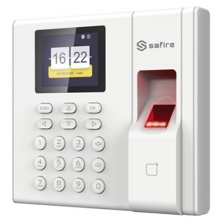 Safire SF-AC3002KEMD-IP-BAT - Control de Presencia, Huellas, Tarjeta EM y Teclado,…