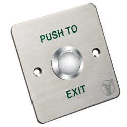 PBK-810C - Botão de libertação de porta, Dupla função:…