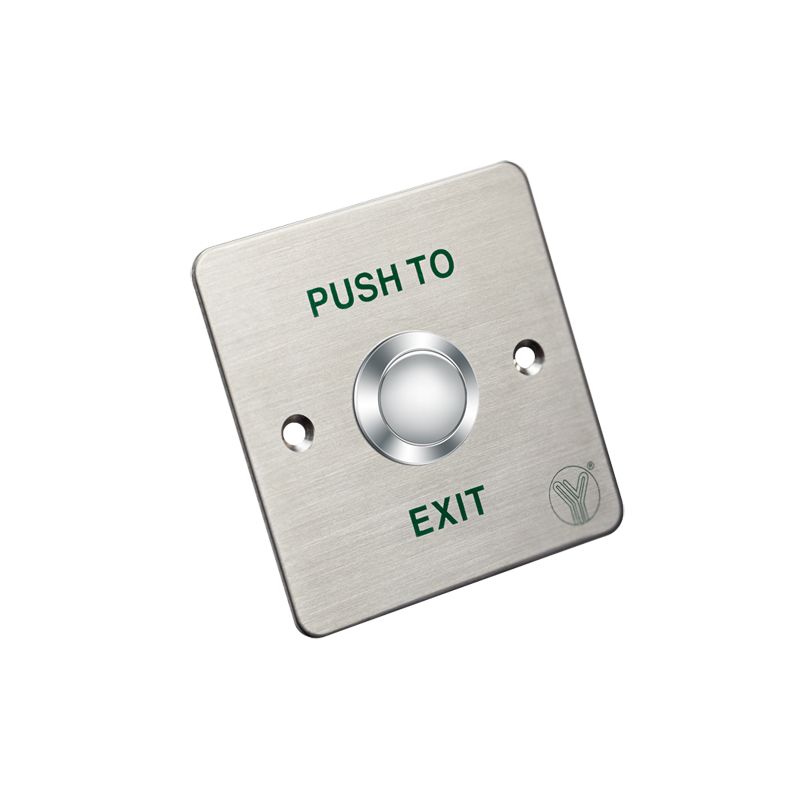 PBK-810C - Door release button, Double function: NO/NC/COM, Flush…