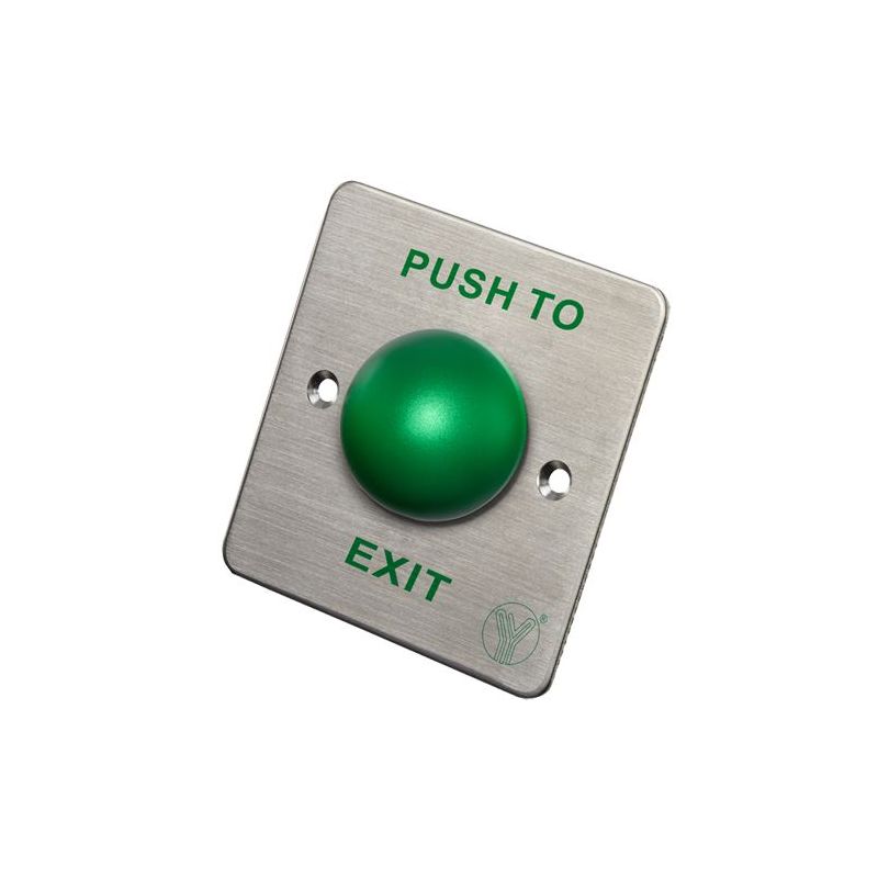 PBK-818B - Hemispherical door release button, Double function:…