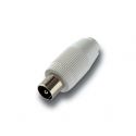 Alcad RM-095 Straight male connector, 9,5 mm