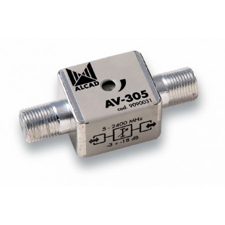 Alcad AV-305 Variable attenuator 18 db (5-2400 mhz)