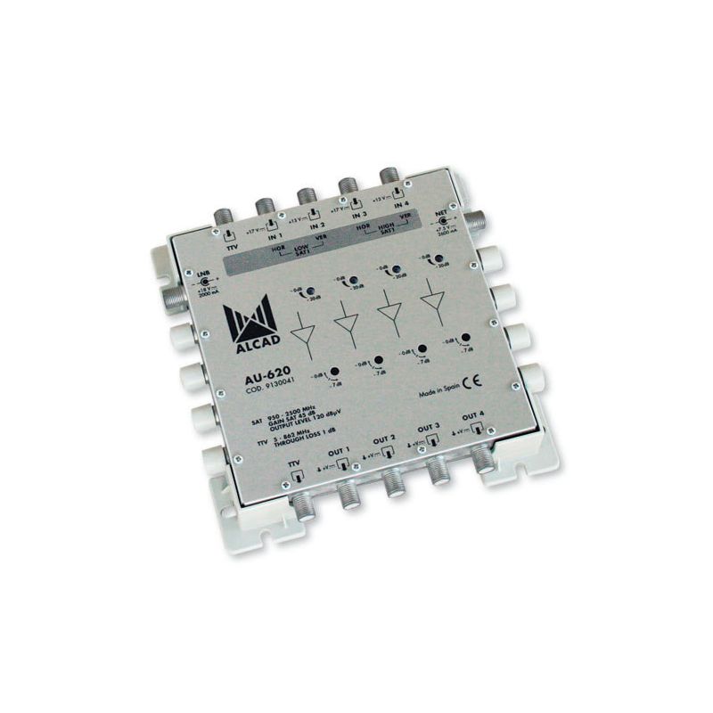 Alcad AU-620 Amplificateur pour multicommutateur4 pol