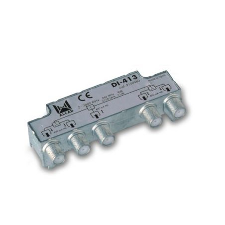 Alcad DI-413 If splitter, 4 out with dc path for 913
