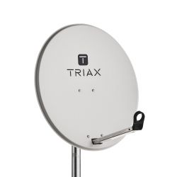 Triax TDS 65A Antena parabólica de acero galvanizado 65cm Gris luminoso