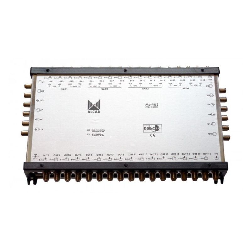 Alcad ML-403 17x12 cascadable multiswitch