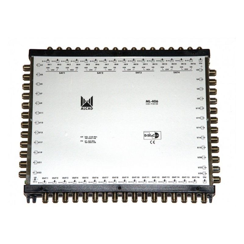 Alcad ML-406 Multicommutateur cascadable 17x24