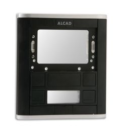 Alcad PPD-52101 Placa iblack 1 puls.dobl.y ventana mod.