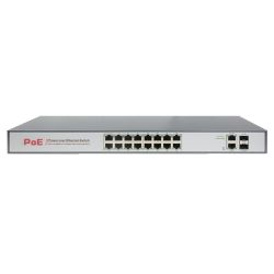 SW1816POE-C-250-B - Switch PoE, 16 PoE ports + 2 Combo Uplink/SFP ports,…