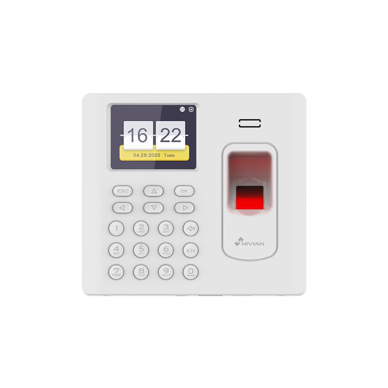 Nivian NV-TIMECONTROL-WIFI - Time & Attendance control, Fingerprint, Mifare Card…