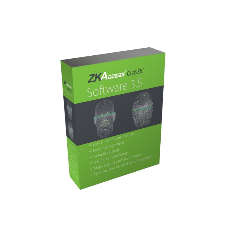 Zkteco ZK-ACCESS-SOFT50 - Access control software license, Extension to 50…