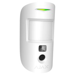 Ajax AJ-MOTIONCAM-W - Fotodetector PIR bidireccional, Certificado grado 2,…