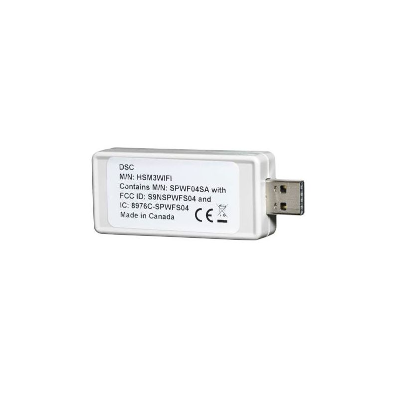 DSC HSM3WIFI Usb to wi-fi adapter, manual