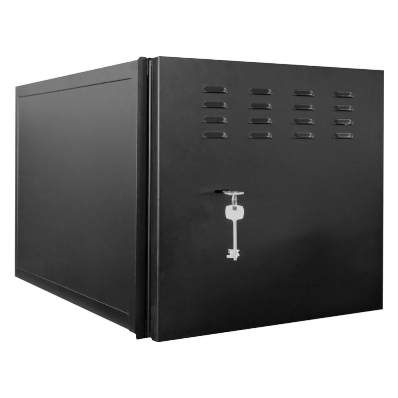 LOCKBOX-6U-SL - Closed metal case for DVR\'s, Specific for CCTV, For…