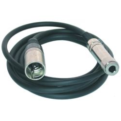 Golmar XLR-M/JACK-H câble de connexion 2m