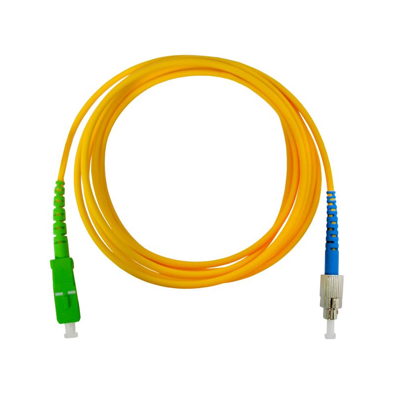 Adaptateur fibre optique pour connecteur FC-SC Changement de 2 câbles  préconnectés (boîte 5 unités) Televes