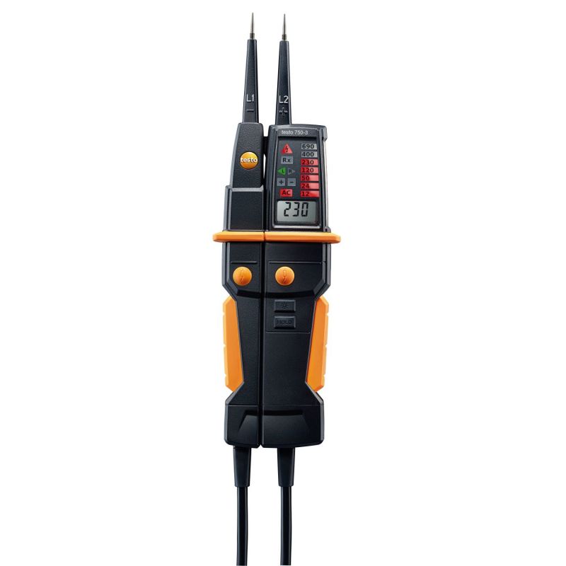 Testo 750-3 Voltage Tester 0590 7503 LC Display Showing The Reading New✦kd for sale online 