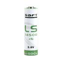 BATT-LS14500-S - Pile LS14500/AA, 3.6 V, Lithium, Haute qualité,…