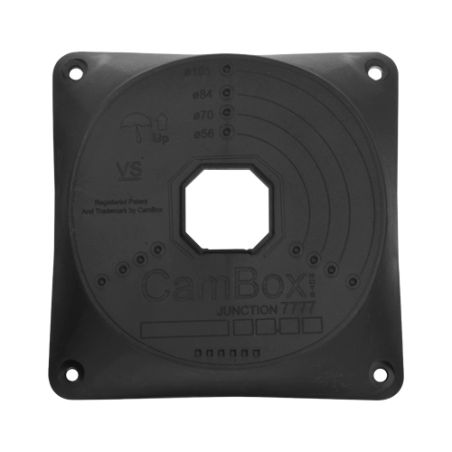 CBOX-NX7-7777-B - Junction box for dome cameras, Suitable for outdoor…