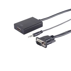 VGA Adapter to HDMI 1080p 15cm