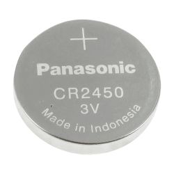 BATT-CR2450 - Pila CR2450 Panasonic, 3.0 V, Litio, Alta calidad,…
