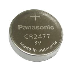 BATT-CR2477 - Pila CR2477 Panasonic, 3.0 V, Litio, Alta calidad,…