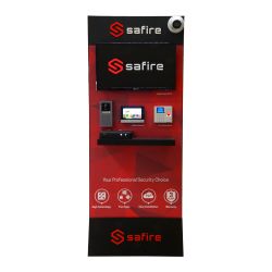Safire SF-TOTEM-4K - Video-intercom kit, 2 wire connectivity, Includes…