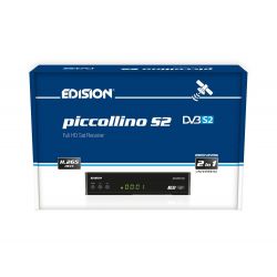 EDISION Piccollino S2 Receptor de satélite H.265/HEVC