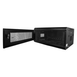 RACK-6U-MESH - Rack cabinet for wall, Up to 6U rack of 19\", Up to 60…