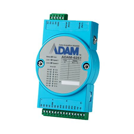 ADAM-6251-B - Módulo de adquisición y control de datos, 16…