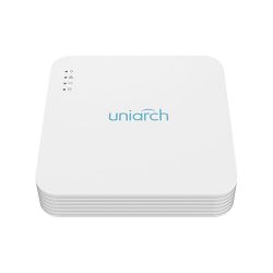Uniarch UV-NVR-104LS-P4 - Gravador NVR para câmaras IP, Uniarch, 4 CH vídeo /…