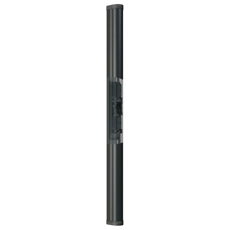 DEM-309 1-sided column, 2 meters 180 °, wall mounting