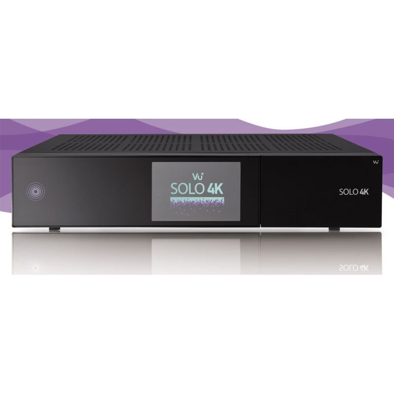 Vu+ SOLO 4K UHDTV 3D TWIN-COMBO 4 tuner PVR HD Dual Core 1.5