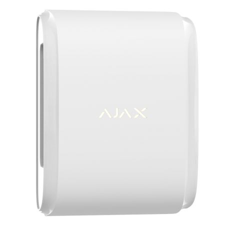 Ajax AJ-DUALCURTAINOUTDOOR-W - Detector PIR tipo cortina dual, Inalámbrico 868 MHz…