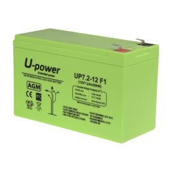 BATT-1272-U - Upower, Rechargeable battery, AGM lead-acid…