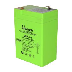 BATT-6045-U - Upower, Bateria recarregável, Tecnología chumbo…
