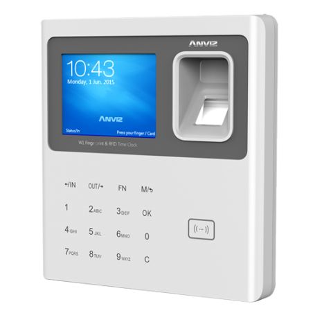 Anviz W1-MF - ANVIZ Time & Attendance Terminal, Fingerprints,…