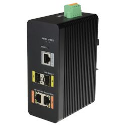 X-Security XS-SW04-MGF-DIN - Switch HiPoE X-Security, 2 ports PoE (RJ45) + 2 port…