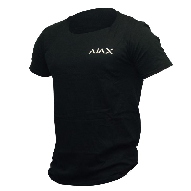AJ-TSHIRT-L - Ajax, T-shirt size L, Black colour