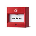Incendio AH-0217 Manual call point "break glass" in red color