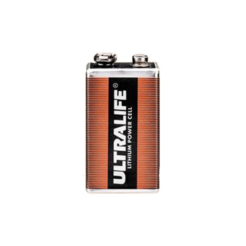 DEM-88 - Squat lithium battery 9V- Squat lithium battery 9V