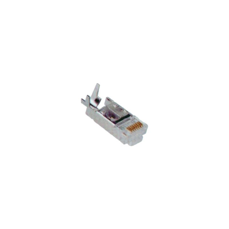 Airspace SAM-778 RJ45/8 shielded Cat5e to crimp with mesh clip