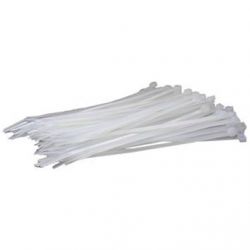 DEM-783 Saco de 100 tirantes de nylon branco com…