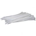 DEM-783 Bag of 100 white nylon cable ties with UV…